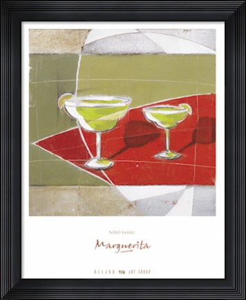 Framed Marguerita Print