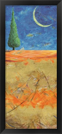 Framed Dialogo con la luna Print