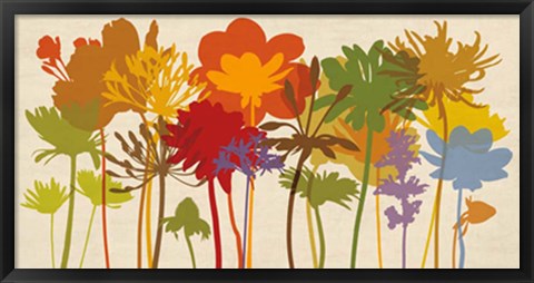 Framed Brilliant Bloom Print