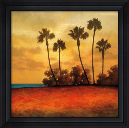 Framed Las Palmas I Print