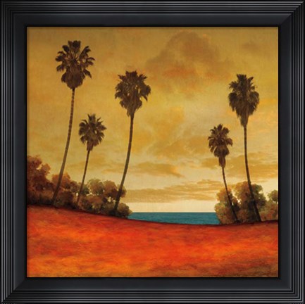 Framed Las Palmas II Print