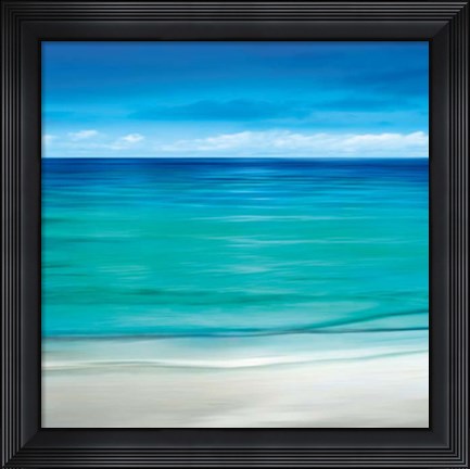 Framed Paradise II Print