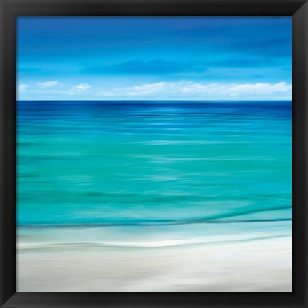 Framed Paradise II Print