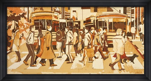 Framed Big City Print