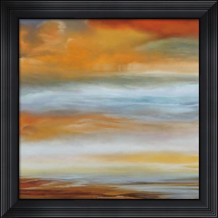 Framed Earth and Sky I Print