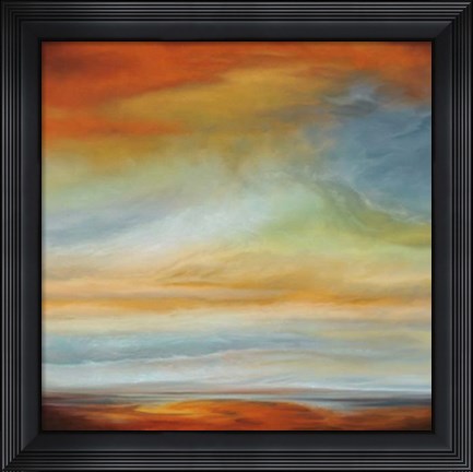 Framed Earth and Sky II Print