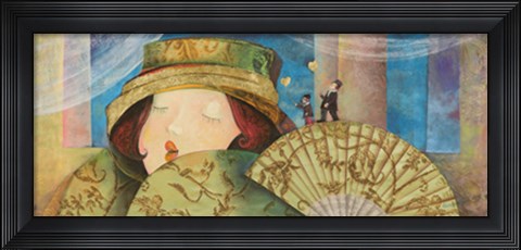 Framed Come tu mi vuoi Print