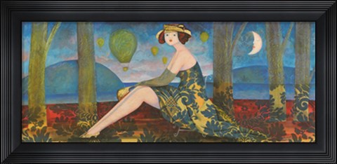 Framed Raggi di luna Print