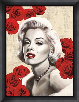 Framed Beautiful Diva Print