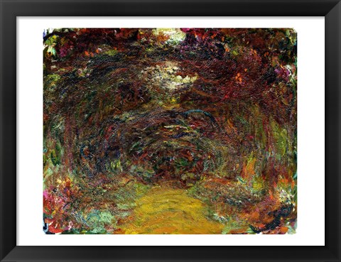 Framed Rose Path, 1920-22 Print