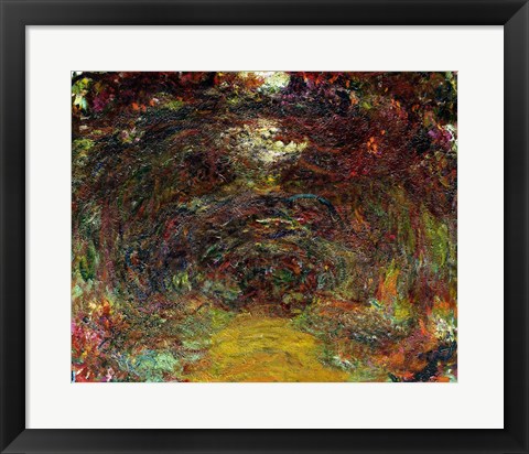 Framed Rose Path, 1920-22 Print