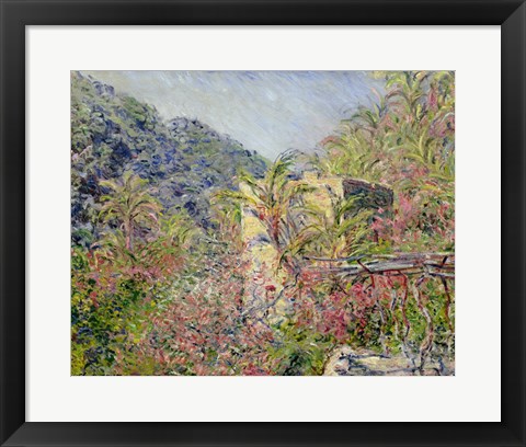 Framed Sasso Valley. Sun Effect, 1884 Print