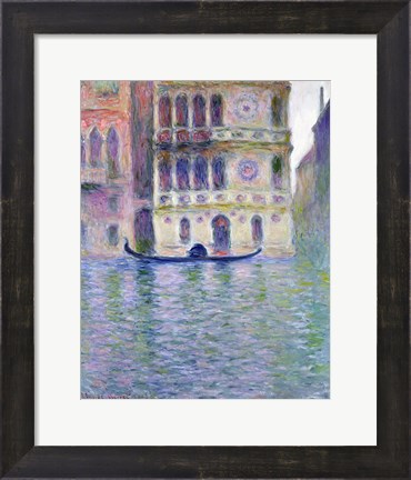 Framed Palazzo Dario, 1908 Print