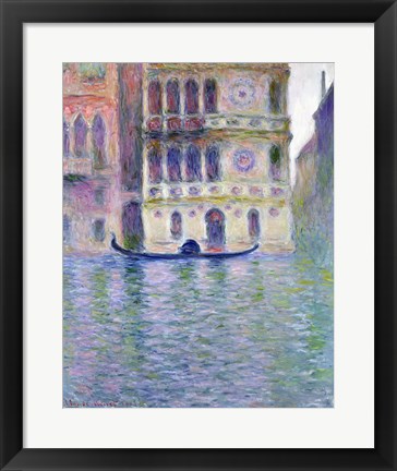 Framed Palazzo Dario, 1908 Print