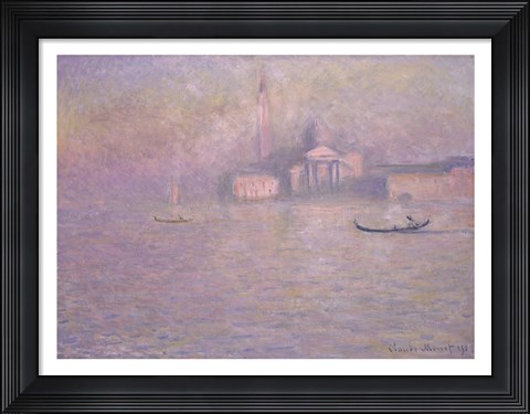 Framed San Giorgio Maggiore, 1908 Print
