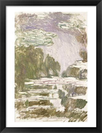 Framed Study for the Waterlilies, 1907 Print