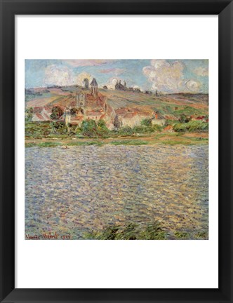 Framed Vetheuil, 1901 Print