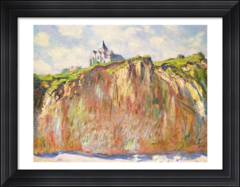 Framed L&#39;Eglise a Varangeville Print