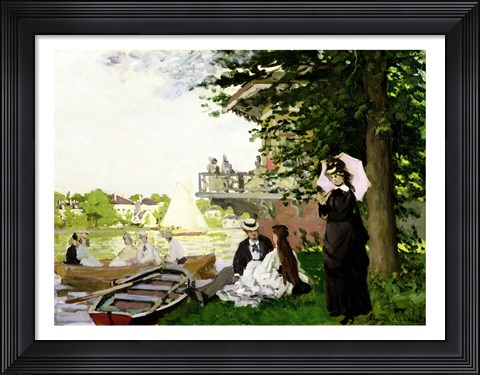 Framed Garden House on the Zaan, Zaandam, 1871 Print