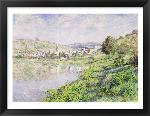 Framed Vetheuil, 1879 Print