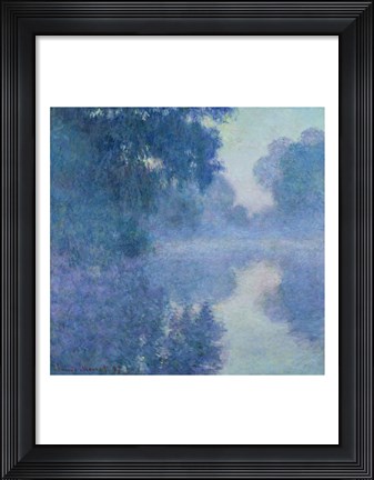 Framed Branch of the Seine near Giverny, 1897 Print