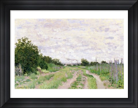 Framed Path through the Vines, Argenteuil, 1872 Print
