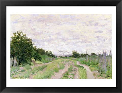 Framed Path through the Vines, Argenteuil, 1872 Print