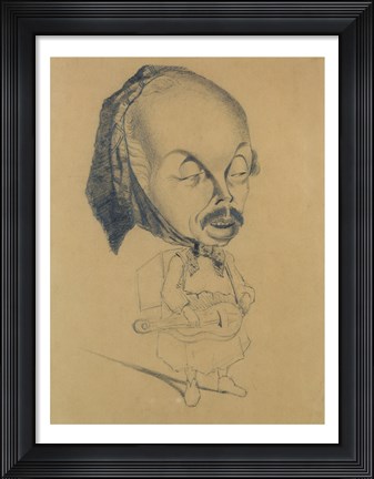 Framed Adolphe d&#39;Ennery Print