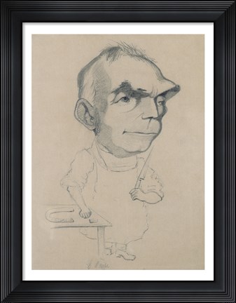 Framed Eugene Scribe Print