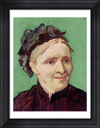 Framed Portrait of the Artist&#39;s Mother, 1888 Print