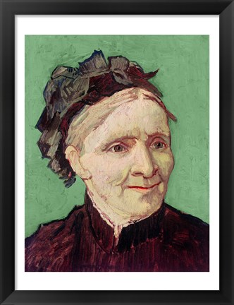 Framed Portrait of the Artist&#39;s Mother, 1888 Print