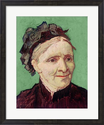Framed Portrait of the Artist&#39;s Mother, 1888 Print