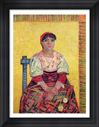 Framed Italian: Agostina Segatori, 1887 Print