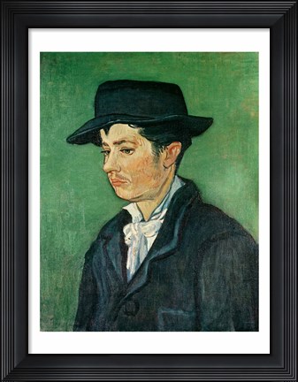 Framed Portrait of Armand Roulin, 1888 - side Print