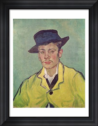 Framed Portrait of Armand Roulin, 1888 Print