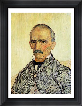 Framed Portrait of Superintendant Trabuc in St. Paul&#39;s Hospital Print