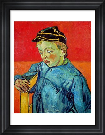 Framed Schoolboy Print