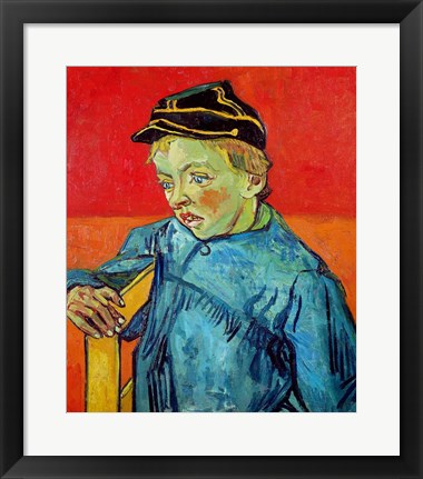 Framed Schoolboy Print