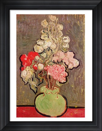 Framed Bouquet of flowers, 1890 Print