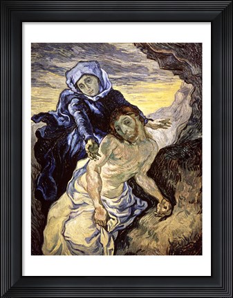 Framed Pieta, 1890 Print