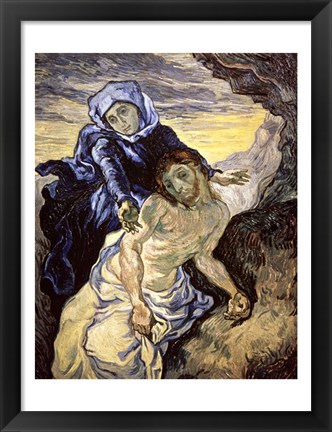 Framed Pieta, 1890 Print