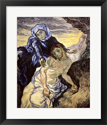 Framed Pieta, 1890 Print