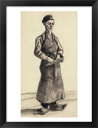 Framed Blacksmith&#39;s Boy, 1882 Print