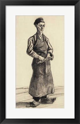 Framed Blacksmith&#39;s Boy, 1882 Print