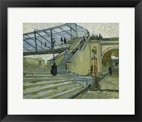 Framed Bridge at Trinquetaille Print