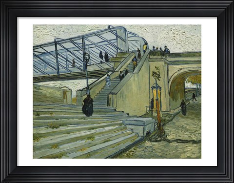 Framed Bridge at Trinquetaille Print