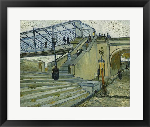 Framed Bridge at Trinquetaille Print