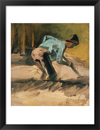 Framed Man at Work, c.1883 Print