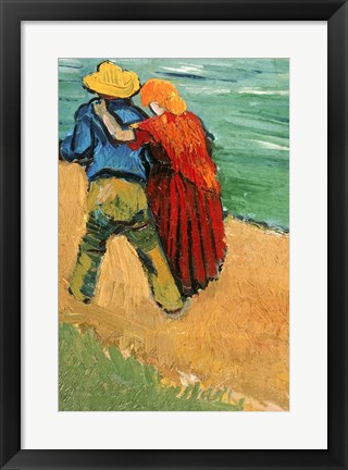 Framed Pair of Lovers, Arles, 1888 Print