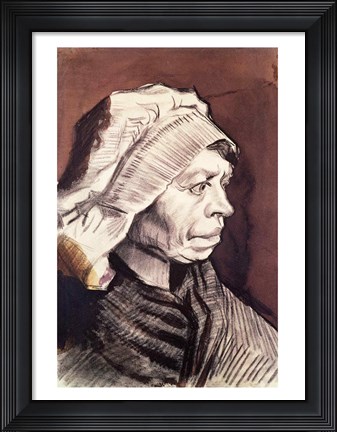 Framed Portrait of a Woman Print